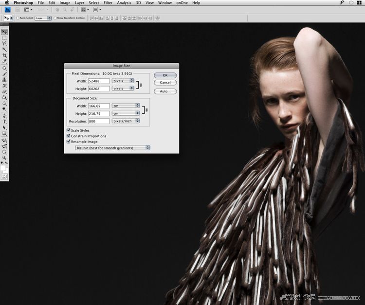 3D MAX+PS練手制作V酷風格視覺照片效果