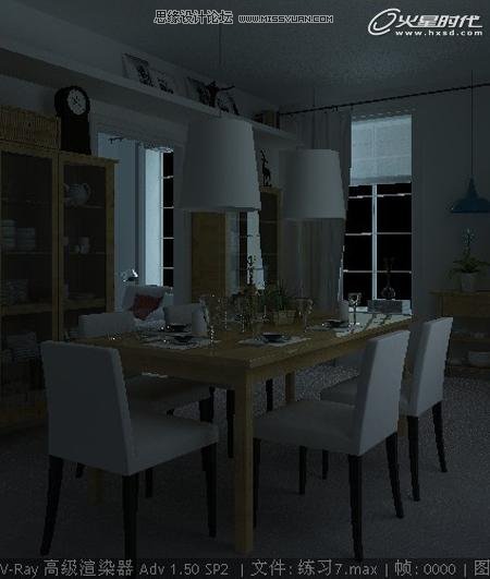 3DMAX教程:V-Ray室內場景渲染技巧解析