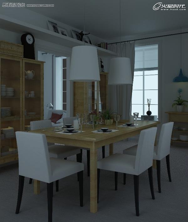 3DMAX教程:V-Ray室內場景渲染技巧解析