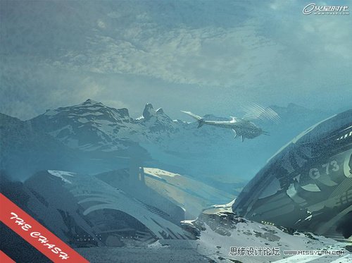 Photoshop�L���̳̣�������The Crash��ѩ���L��