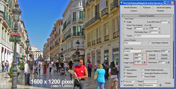 3Dmax基礎教程:六步設置3dsmax的相機匹配