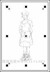 CorelDRAW繪制卡通插畫美女教程清晨的陽光