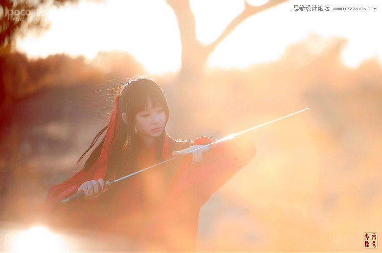 解析秋天唯美人像攝影實戰技巧