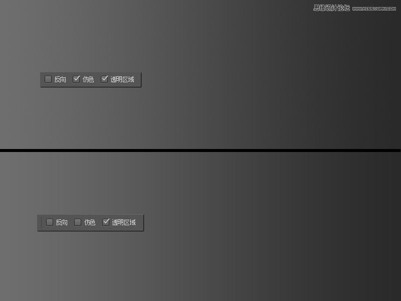 Photoshop中漸變拉出色帶的解決方法