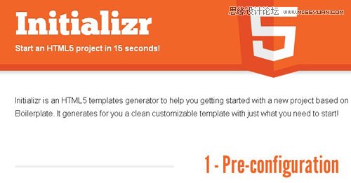 值得網頁開發人員收藏的16款HTML5工具