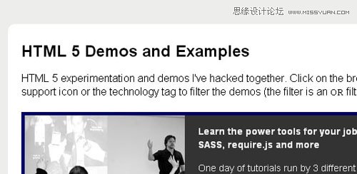 值得網頁開發人員收藏的16款HTML5工具