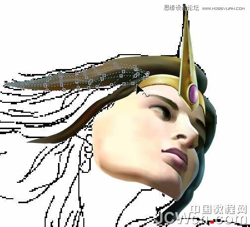 CorelDRAW巧用網格工具繪制惡魔谷插畫