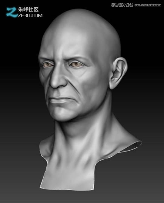 3dmax制作歐洲風格的老國王教程