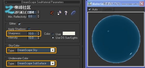 3dmax創建一個美麗的日落場景教程