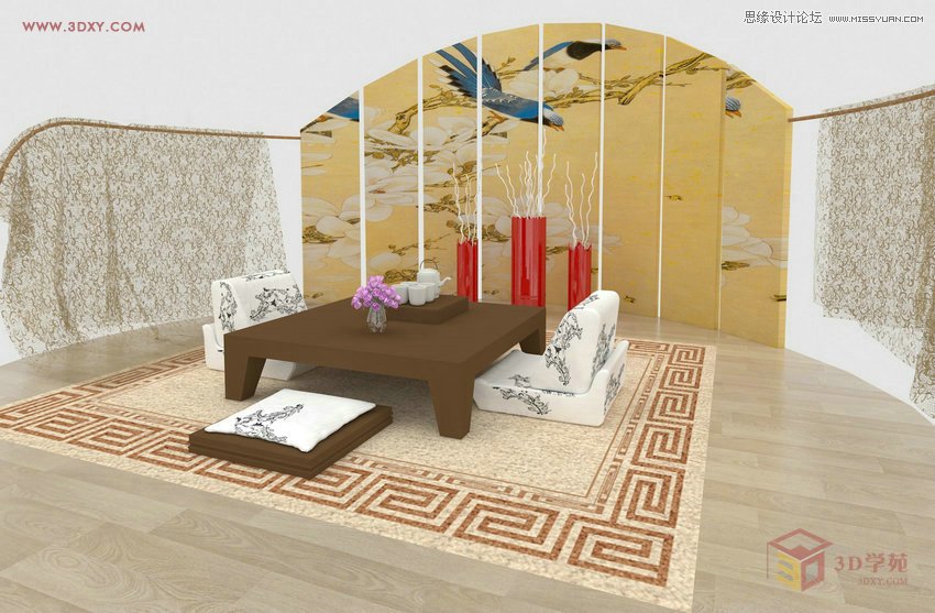 3DMAX詳細(xì)解析如何給房間內(nèi)場景圖建模