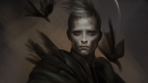 Photoshop繪制光影交錯(cuò)魔幻角色插畫