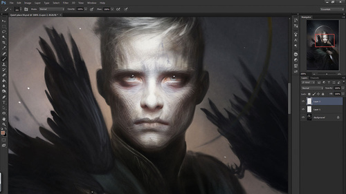 Photoshop�L�ƹ�Ӱ���eħ�ý�ɫ�宋