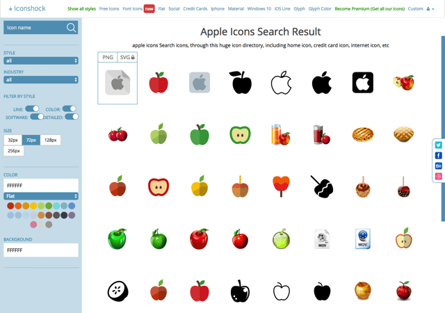 200萬(wàn)個(gè)高質(zhì)量的圖標(biāo)素材網(wǎng)站免費(fèi)下載