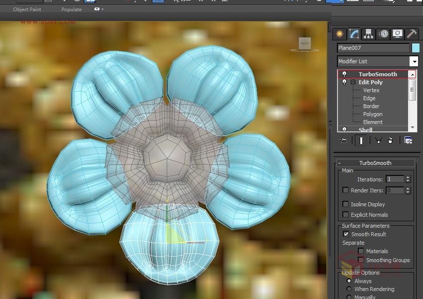 3DXMAX制作歐式古典風格的雕花建模