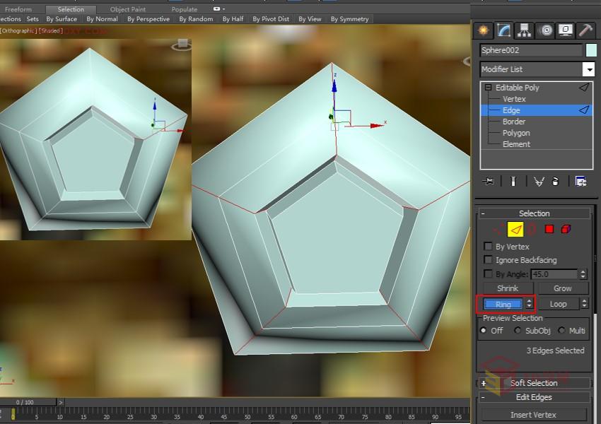 3DXMAX制作歐式古典風格的雕花建模