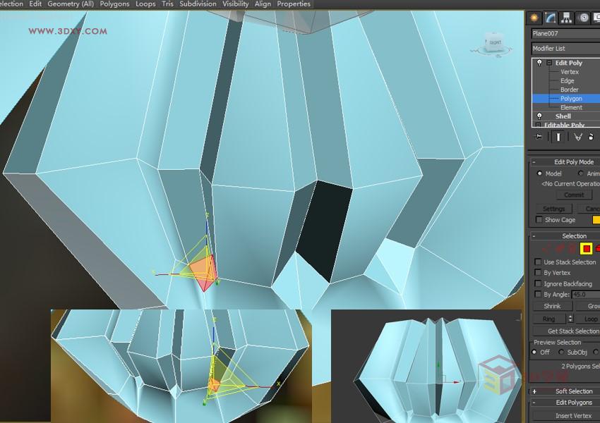 3DXMAX制作歐式古典風格的雕花建模