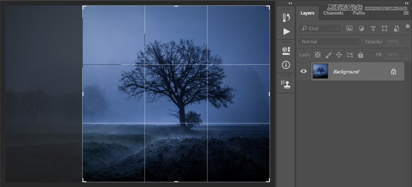Photoshop制作星光裝飾的圣誕樹【英】