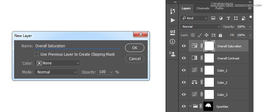 Photoshop制作星光裝飾的圣誕樹【英】