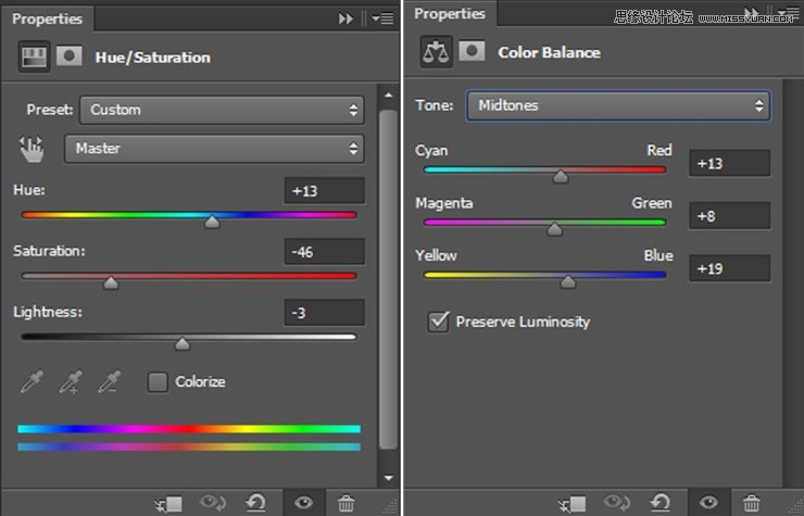 Photoshop合成山谷中爬滿藤蔓的瓶子