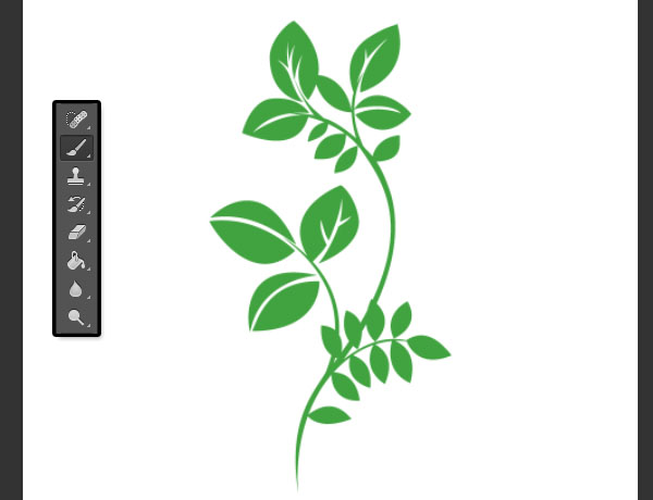 Photoshop制作復古花朵組成的藝術字【英】