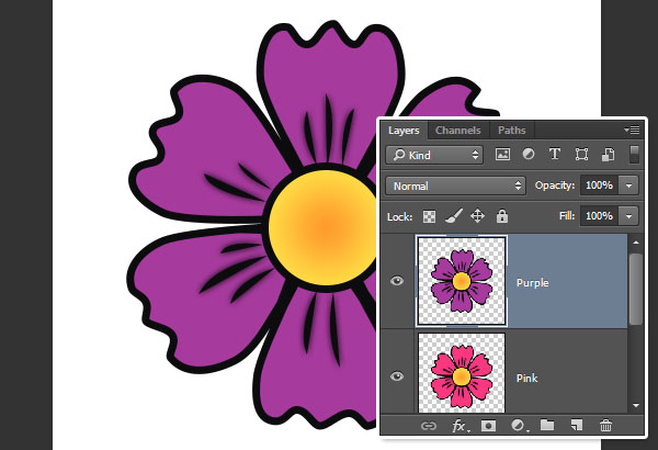 Photoshop制作復古花朵組成的藝術字【英】