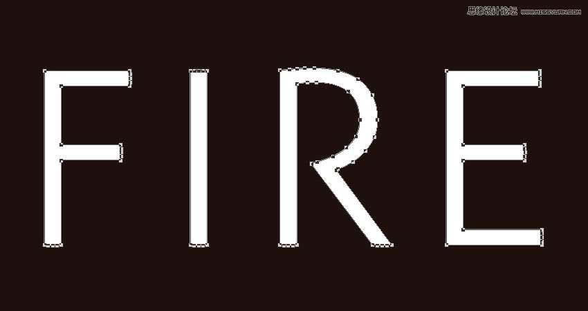 Photoshop設(shè)計火焰燃燒藝術(shù)字教程【英】