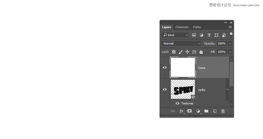 Photoshop制作金屬質感的3D立體字【英】