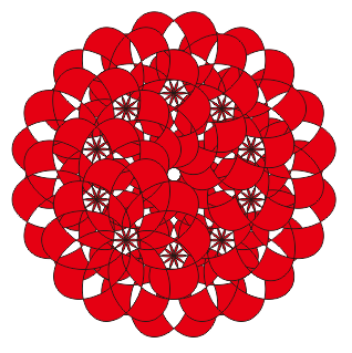 CorelDRAW制作剪紙風格的創意花紋