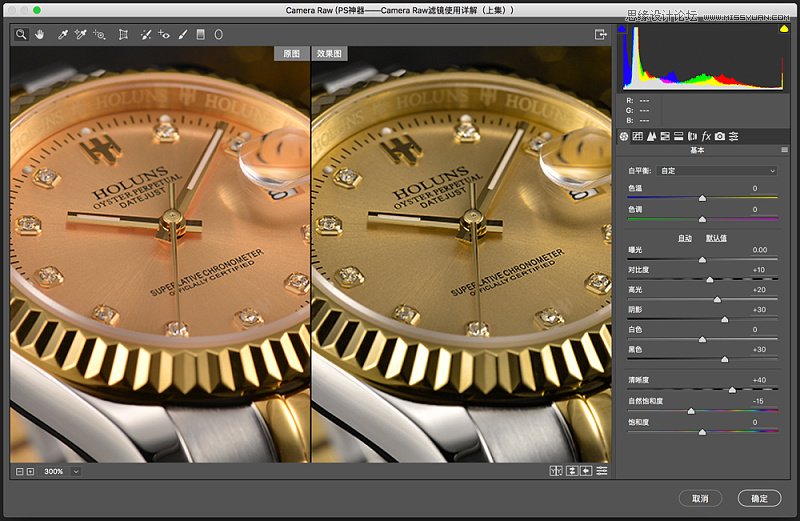 Photoshop詳細解析CameraRaw插件使用