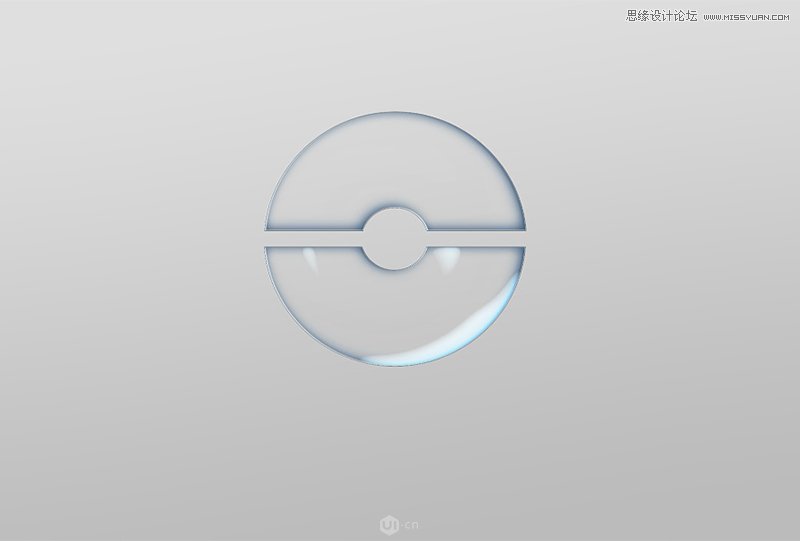 Photoshop繪制玻璃質(zhì)感的水晶球圖標(biāo)