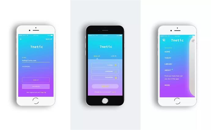 800多套各種色系的PS漸變免費下載