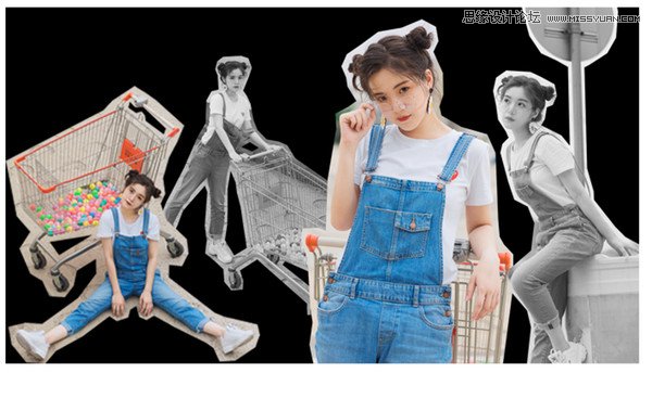 Photoshop詳細解析人像后期排版的思路