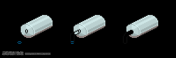 像素工廠:用PS設計等距像素的工廠圖標