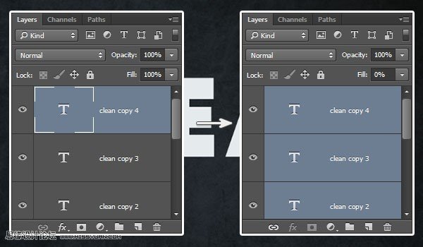 塑料文字:用PS圖層樣式制作塑料藝術字