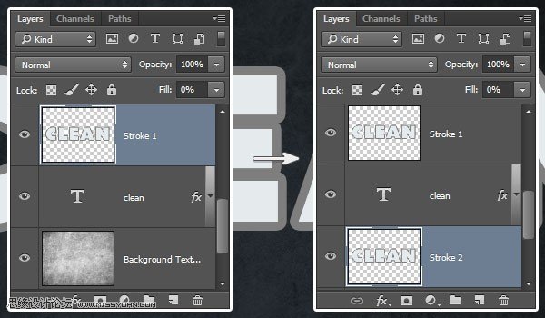塑料文字:用PS圖層樣式制作塑料藝術字