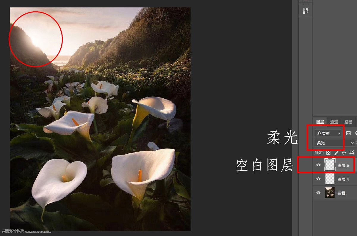 ���մ󷨣���PS��Q�zӰ������Ʒ�еĹ⾀