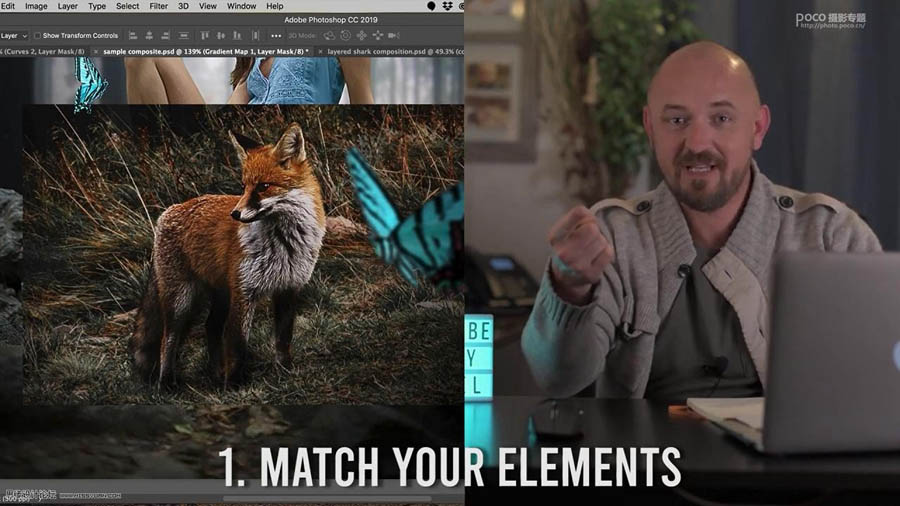 設(shè)計請教:如何用PS合成創(chuàng)意的作品