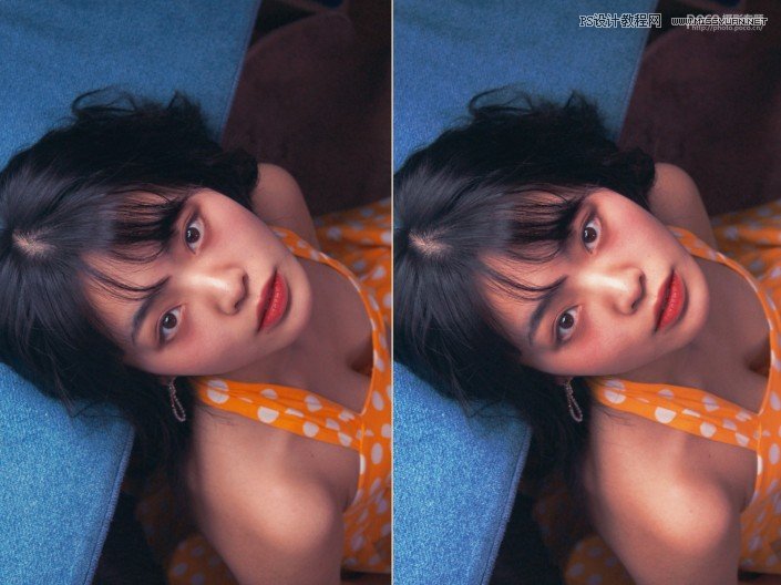 膠片效果:用PS調出人像復古膠片效果