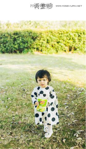 復(fù)古效果:用PS調(diào)出兒童照片復(fù)古電影效果