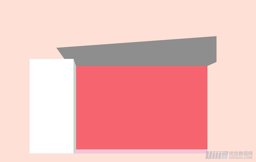 Illustrator繪制漸變風格的建筑場景插畫