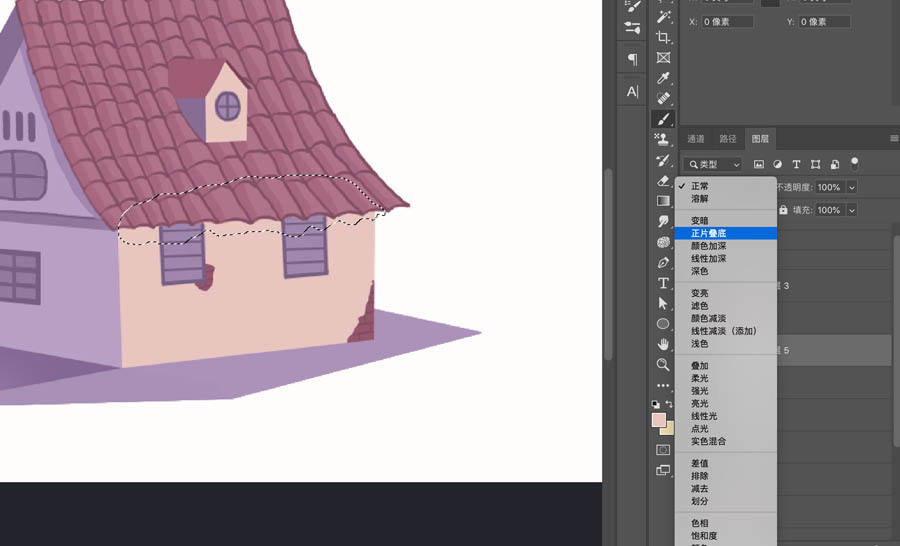 Photoshop制作逼真的投影效果