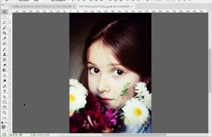 Photoshop把人像照片轉(zhuǎn)為油畫藝術(shù)效果